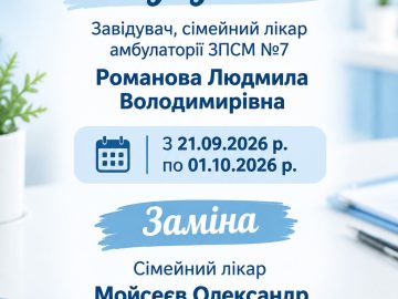 Відпустка лікарів